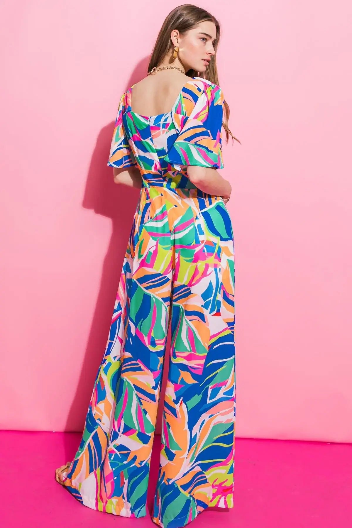 WHITEWATER BAY WOVEN JUMPSUIT - Flying Tomato - Flyclothing LLC