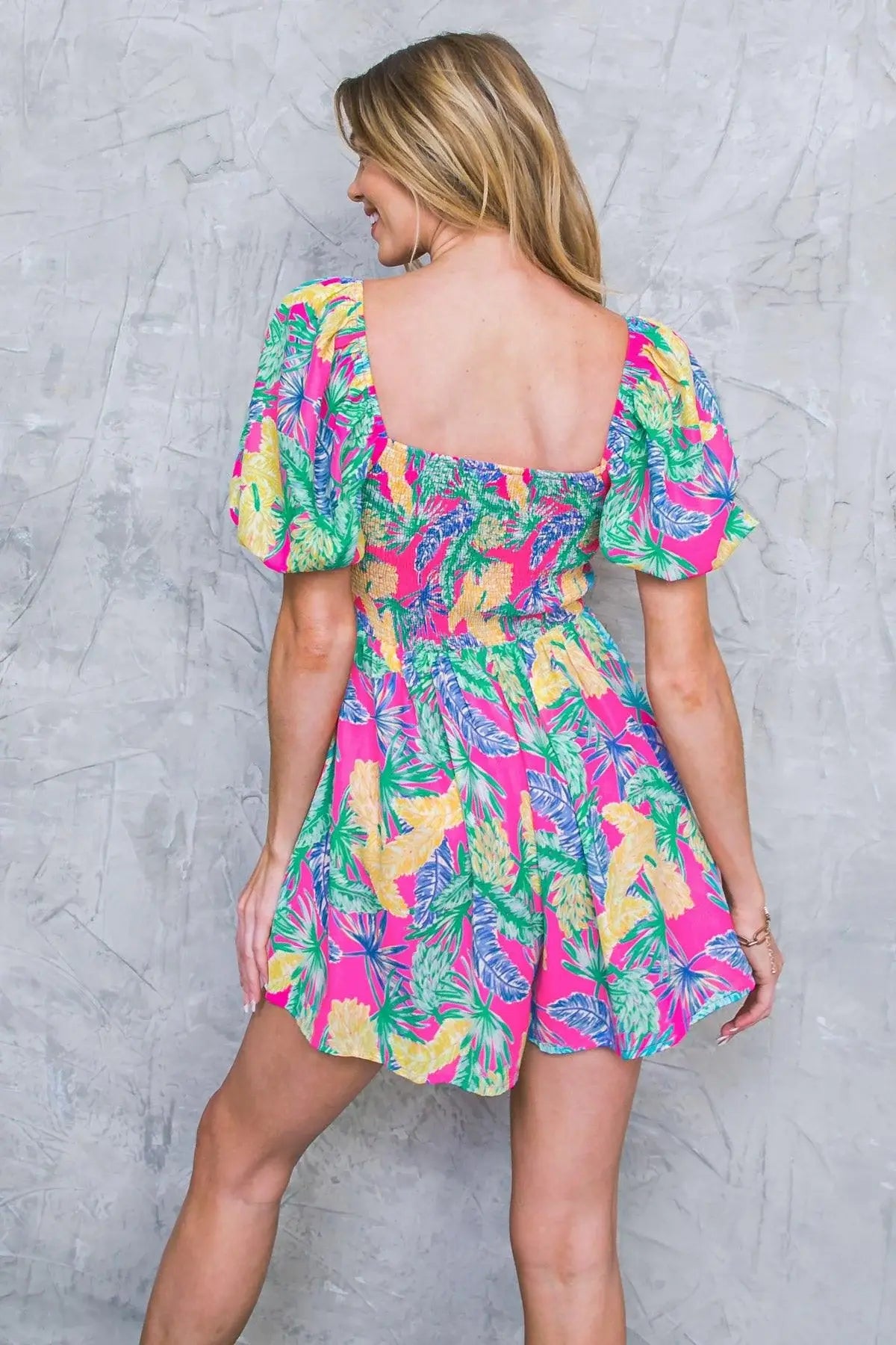 ST. JAMES CITY WOVEN ROMPER - Flying Tomato - Flyclothing LLC