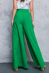 AT THE WISHING WELL WOVEN PANTS - Flying Tomato - Flyclothing LLC