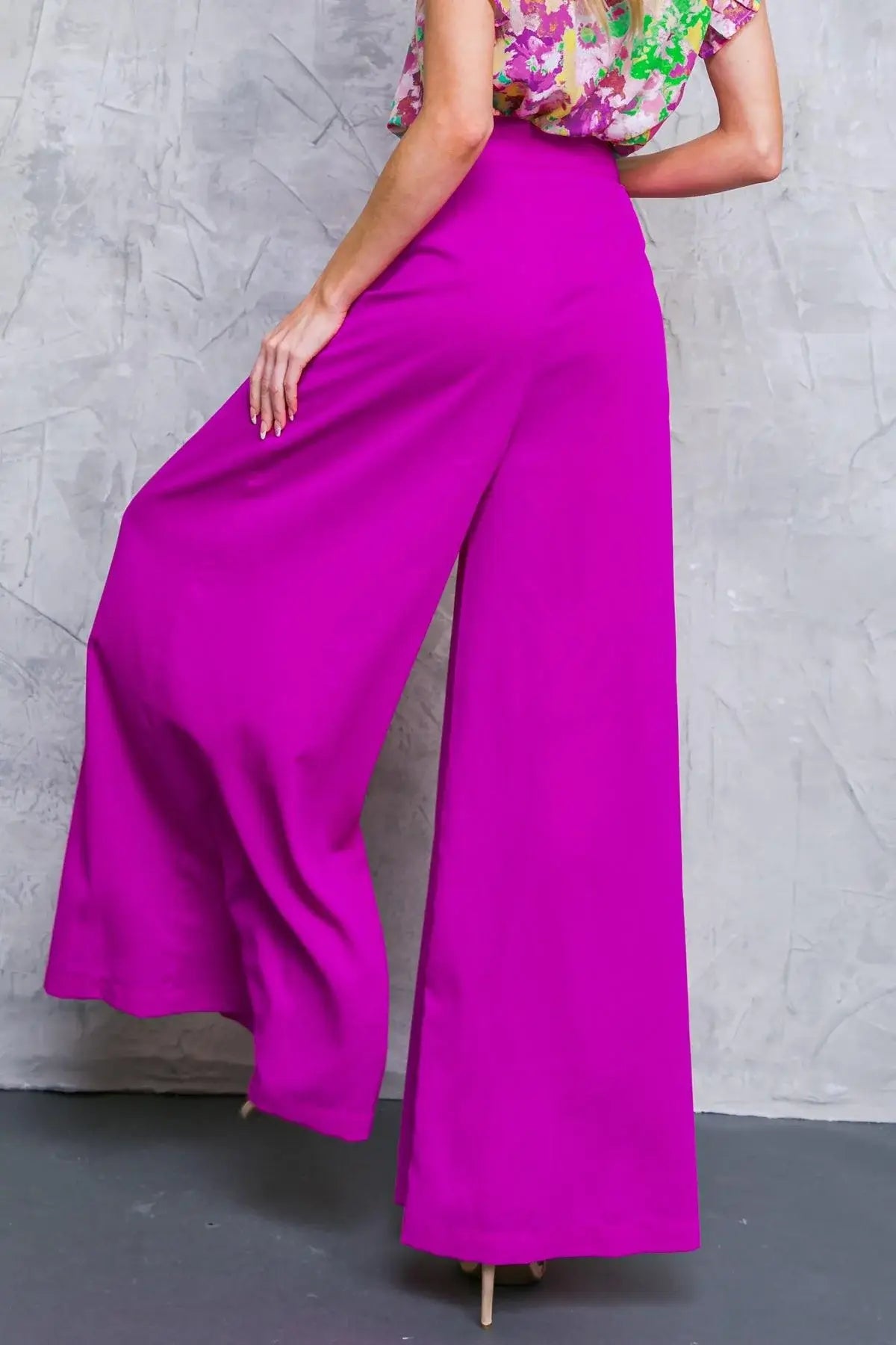 AT THE WISHING WELL WOVEN PANTS - Flying Tomato - Flyclothing LLC