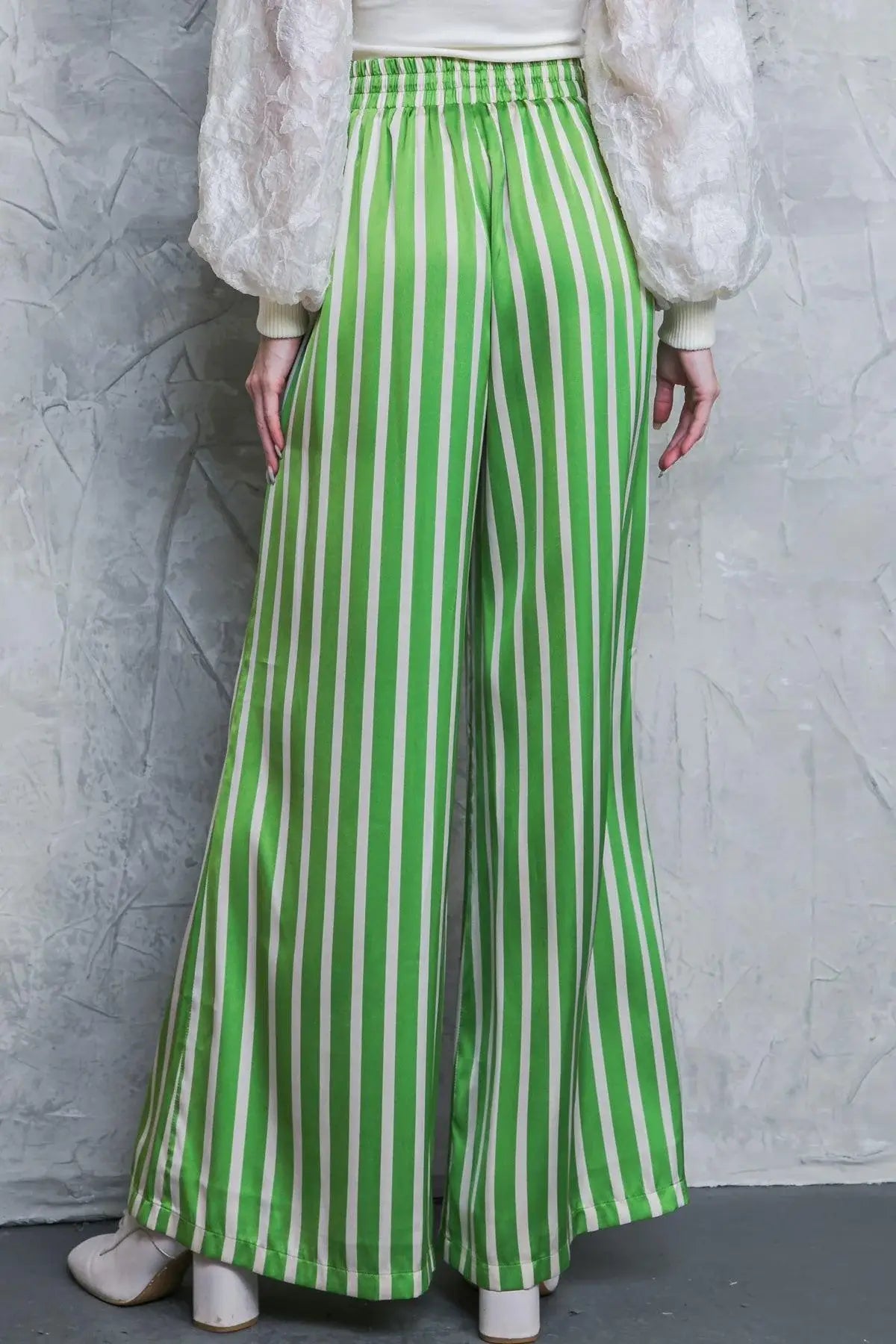 NOTHING TO REGRET SATIN PANTS - Flying Tomato - Flyclothing LLC