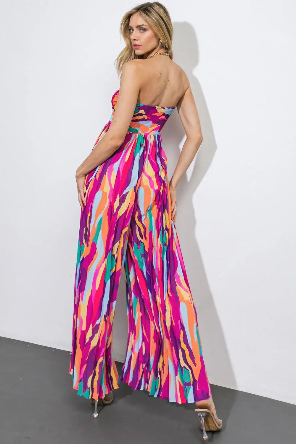 ONE THING AT A TIME WOVEN JUMPSUIT - Flying Tomato - Flyclothing LLC