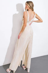 PURE AMBITION WOVEN JUMPSUIT - Flying Tomato - Flyclothing LLC