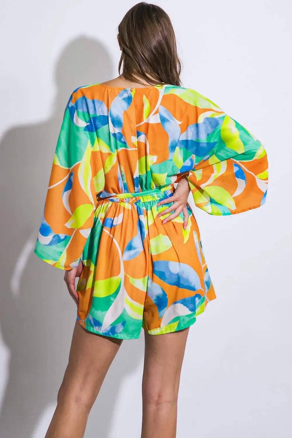 QUITTING TIME WOVEN ROMPER - Flying Tomato - Flyclothing LLC