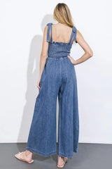 GETTING IT DONE DENIM JUMPSUIT - Flying Tomato - Flyclothing LLC