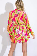 KEEPING YOU COMPANY WOVEN ROMPER - Flying Tomato - Flyclothing LLC