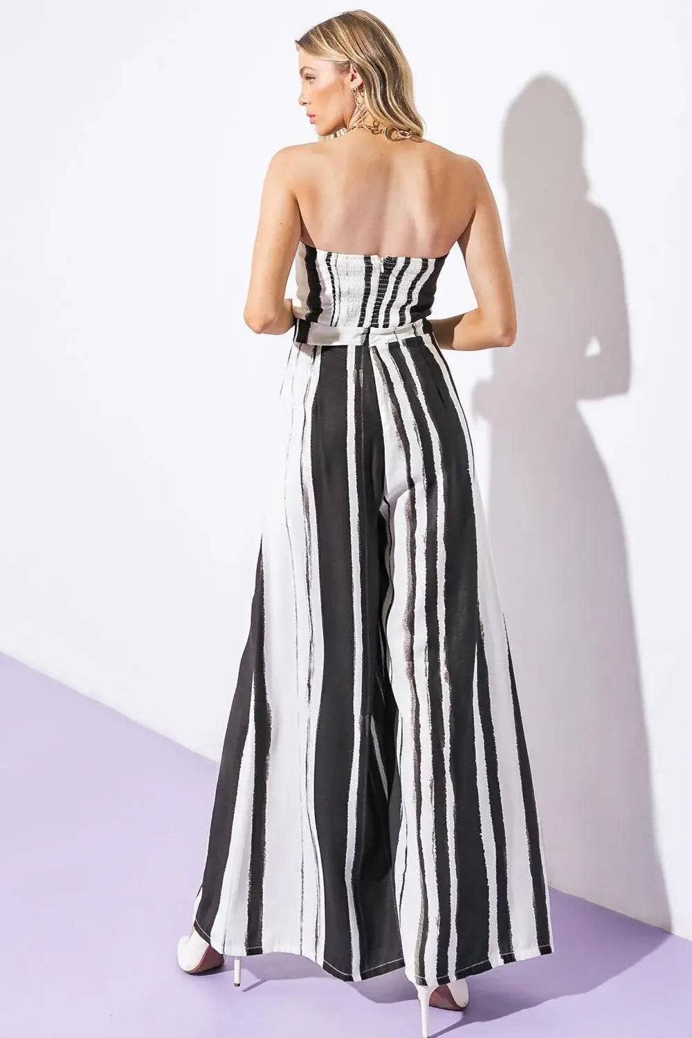 ANYWHERE WITH YOU WOVEN JUMPSUIT - Flying Tomato - Flyclothing LLC