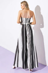 ANYWHERE WITH YOU WOVEN JUMPSUIT - Flying Tomato - Flyclothing LLC