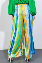 TAKE ME DANCING WOVEN SATIN PANTS - Flying Tomato - Flyclothing LLC