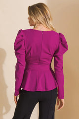 STAY WITH ME WOVEN TOP - Flying Tomato - Flyclothing LLC