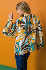 DREAM ON WOVEN TOP - Flying Tomato - Flyclothing LLC