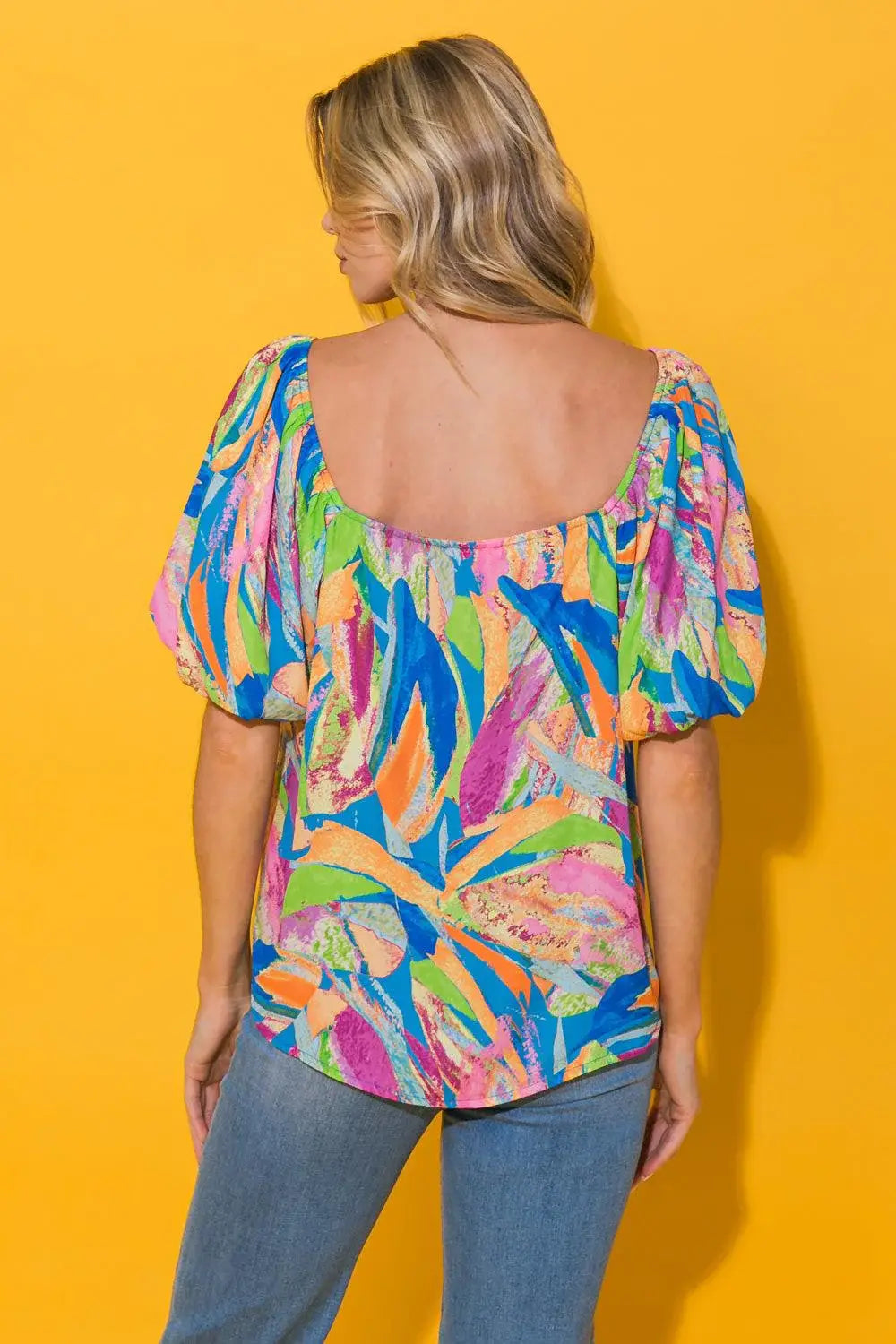 HONESTLY BREATHTAKING WOVEN TOP - Flying Tomato - Flyclothing LLC