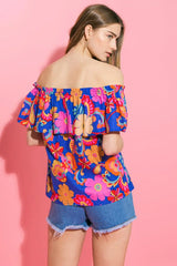 BELIEVE IN DESTINY POPLIN TOP - Flying Tomato - Flyclothing LLC