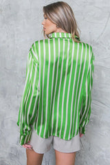 NOTHING TO REGRET SATIN WOVEN TOP - Flying Tomato - Flyclothing LLC