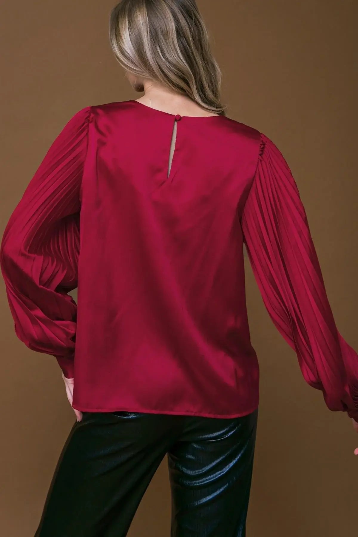 LIKE THE FIRST TIME WOVEN TOP - Flying Tomato - Flyclothing LLC