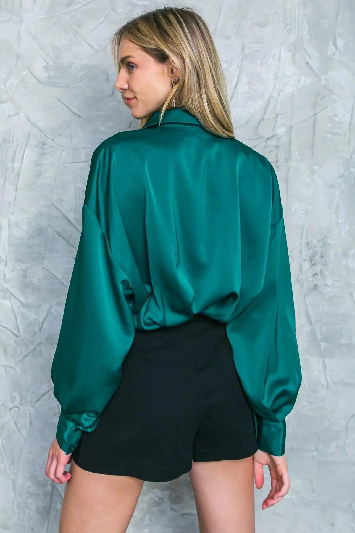 GRACEFUL MOVEMENTS WOVEN TOP - Flying Tomato - Flyclothing LLC