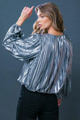 KEY IT DOWN WOVEN TOP - Flying Tomato - Flyclothing LLC
