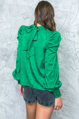 STOLEN GLANCES SATIN TOP - Flying Tomato - Flyclothing LLC