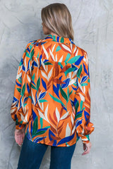 FEELS LIKE FALL WOVEN TOP - Flying Tomato - Flyclothing LLC