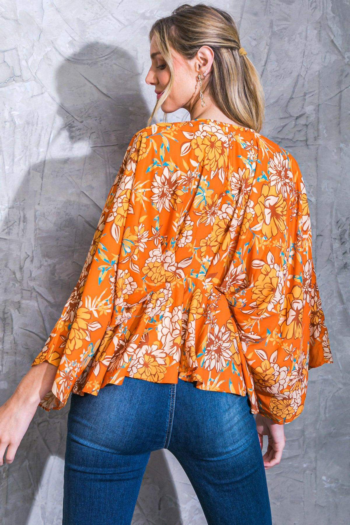 FIND YOU WELL WOVEN TOP - Flying Tomato - Flyclothing LLC