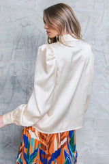 ALL MINE RUSTY WOVEN TOP - Flying Tomato - Flyclothing LLC