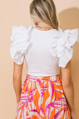 SUPER STAR PLATFORM KNIT BODYSUIT - Flying Tomato - Flyclothing LLC