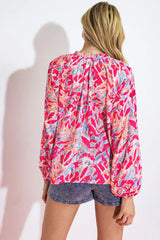 MISTLETOE MOMENT WOVEN TOP - Flying Tomato - Flyclothing LLC