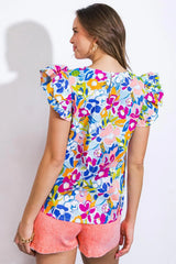 WAITING FOR SUNSHINE WOVEN TOP - Flying Tomato - Flyclothing LLC