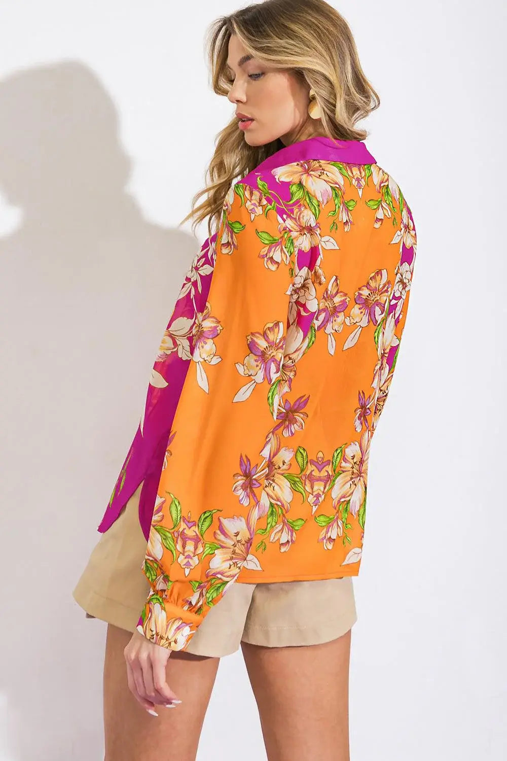 PURE AMBITION WOVEN TOP - Flying Tomato - Flyclothing LLC