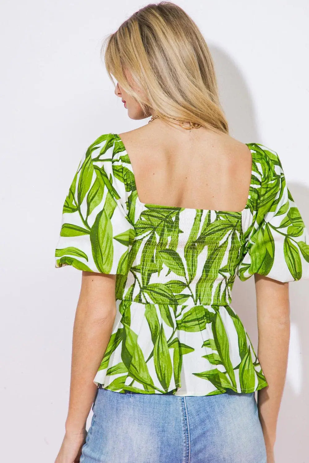 THE BEST PART WOVEN TOP - Flying Tomato - Flyclothing LLC