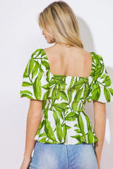 THE BEST PART WOVEN TOP - Flying Tomato - Flyclothing LLC
