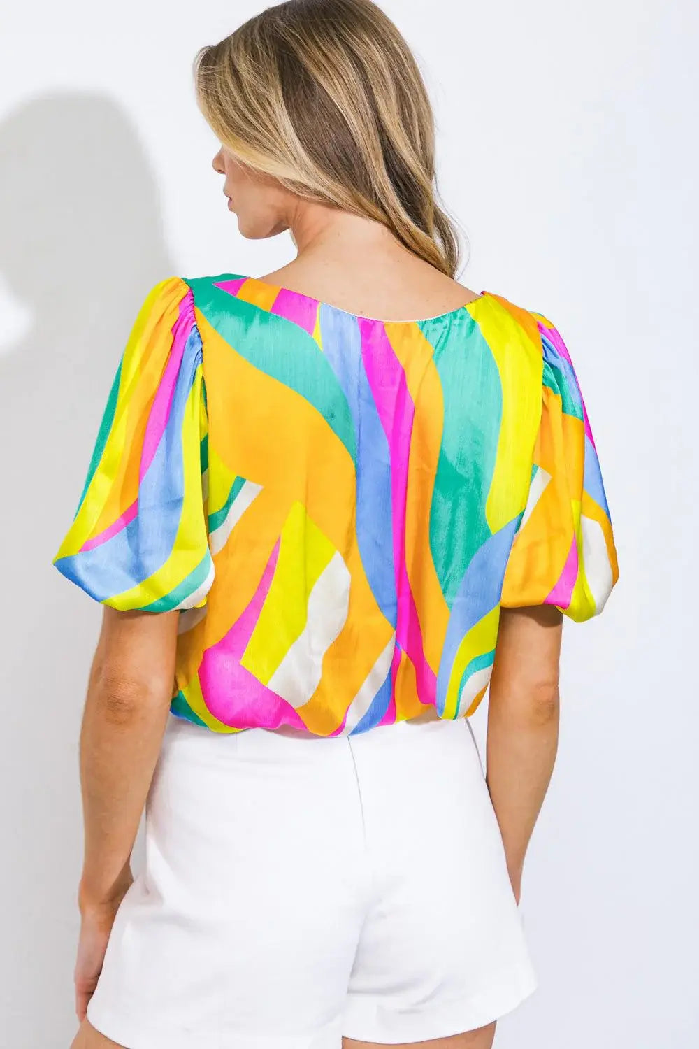 BEAUTIFUL MELODY WOVEN TOP - Flying Tomato - Flyclothing LLC