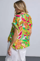 FAVORITE ICON WOVEN TOP - Flying Tomato - Flyclothing LLC