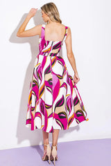 COCKTAIL CLUB WOVEN TWILL TOP AND SKIRT - Flying Tomato - Flyclothing LLC