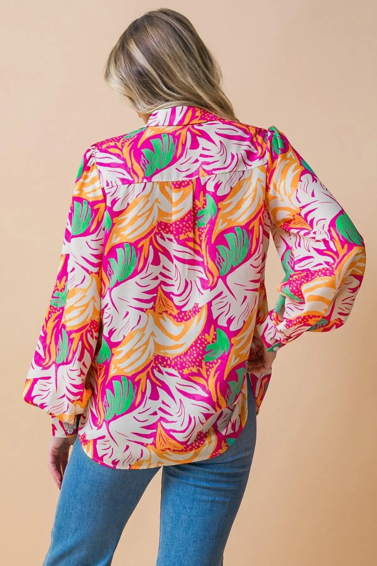 ESTEEMED MOMENT WOVEN TOP - Flying Tomato - Flyclothing LLC