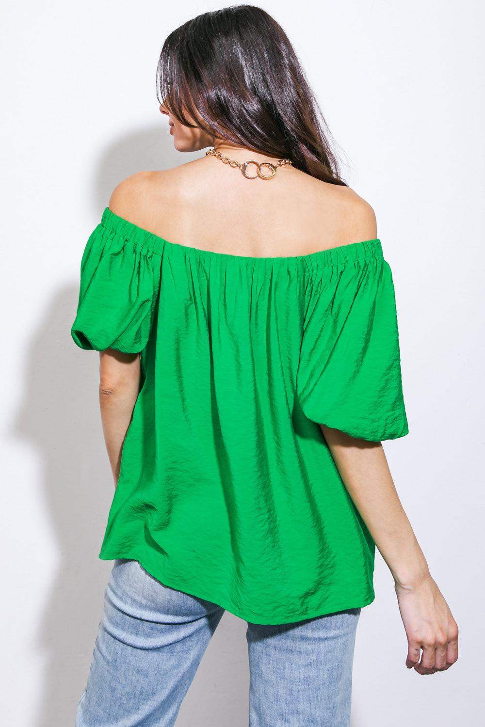 CALL TO ACTION WOVEN TOP - Flying Tomato - Flyclothing LLC