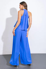 ALWAYS BE AROUND WOVEN TOP AND PANT SET - Flying Tomato - Flyclothing LLC