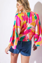 BE MINE FOREVER WOVEN TOP - Flying Tomato - Flyclothing LLC