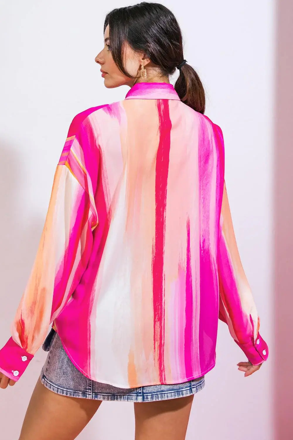 TAKE THE LEAD WOVEN TOP - Flying Tomato - Flyclothing LLC