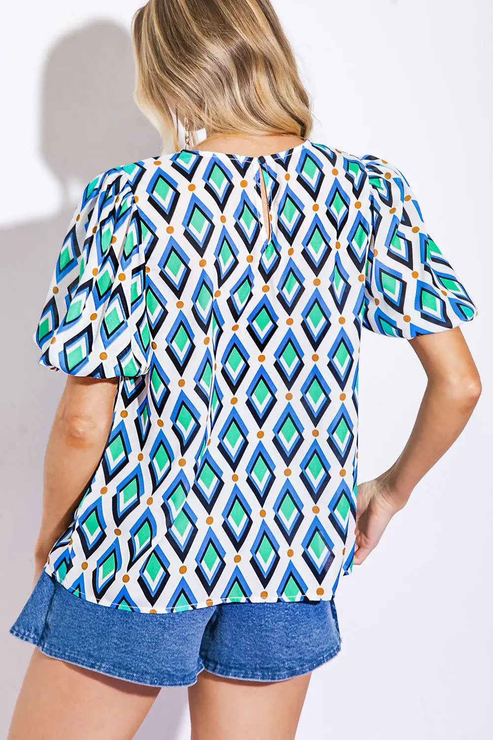 FRESH TAKE WOVEN TOP - Flying Tomato - Flyclothing LLC