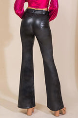 HOPE YOU KNOW FAUX LEATHER PANTS - Flying Tomato - Flyclothing LLC