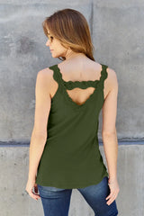 Basic Bae Full Size Lace Detail V-Neck Cutout Cami - ShopBasicbae - Flyclothing LLC