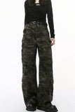 Men's Camouflage Straight Cargo Jeans - Trendsi - Flyclothing LLC