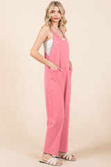 Culture Code Full Size Sleeveless Jumpsuit with Pockets - Trendsi