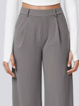 Wide Leg Pants - Trendsi - Flyclothing LLC