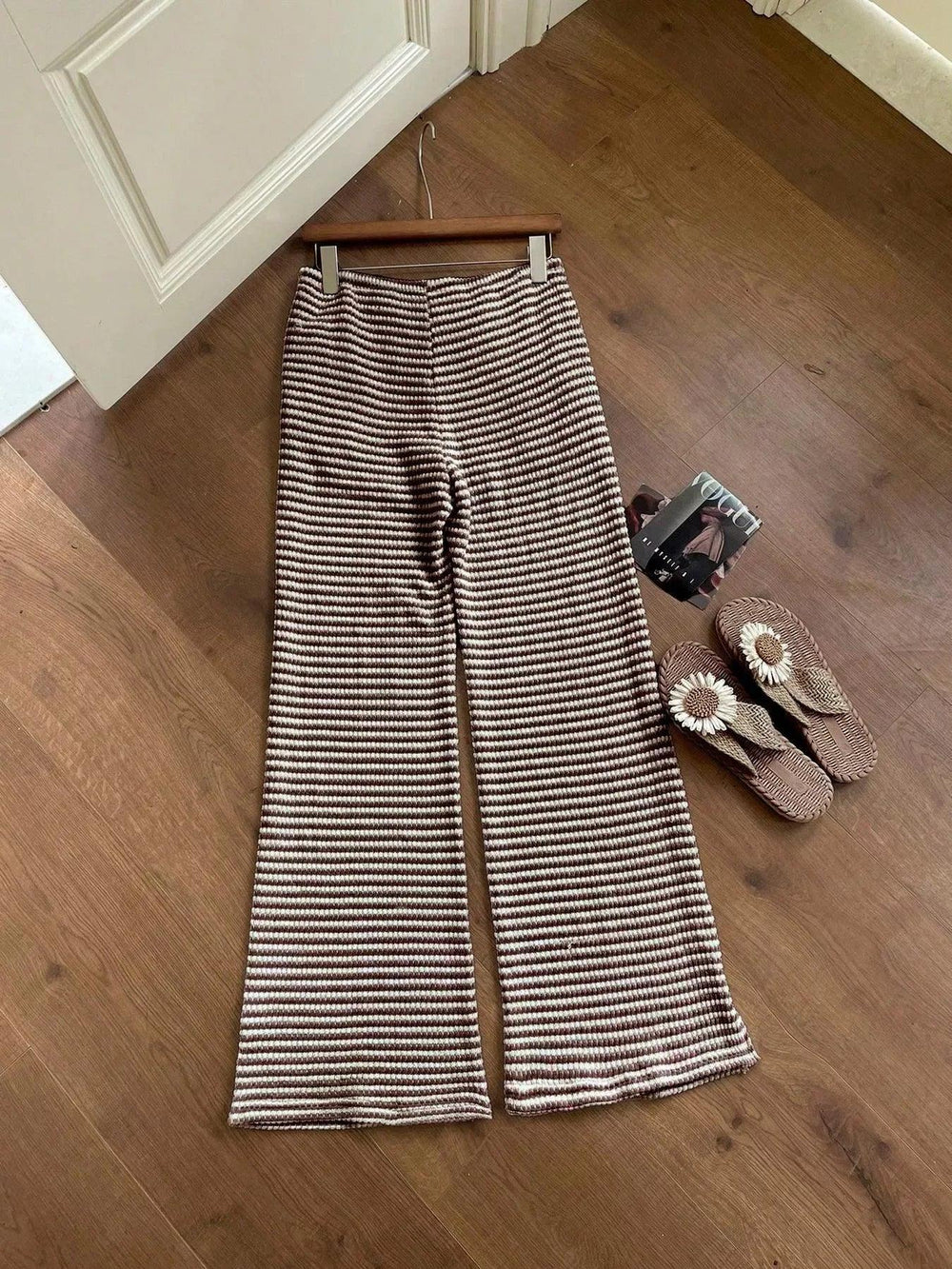 Drawstring Wide Leg Pants - Trendsi - Flyclothing LLC