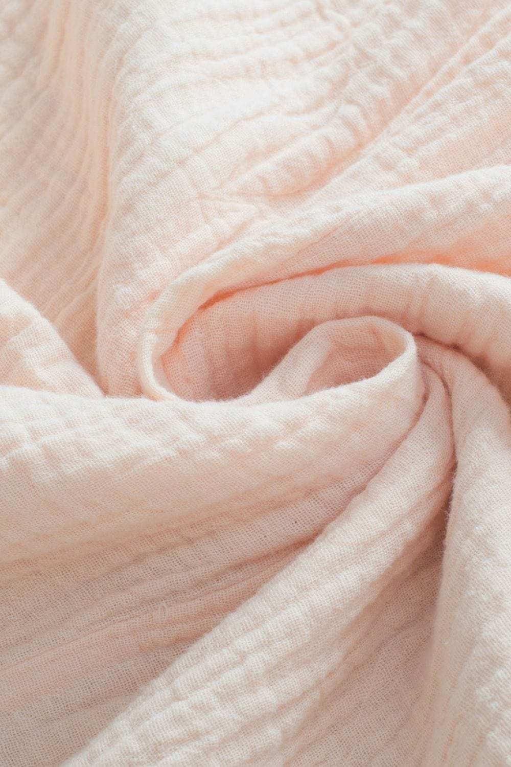 Textured Frayed Trim Half Button Short Sleeve Top - Trendsi - Flyclothing LLC