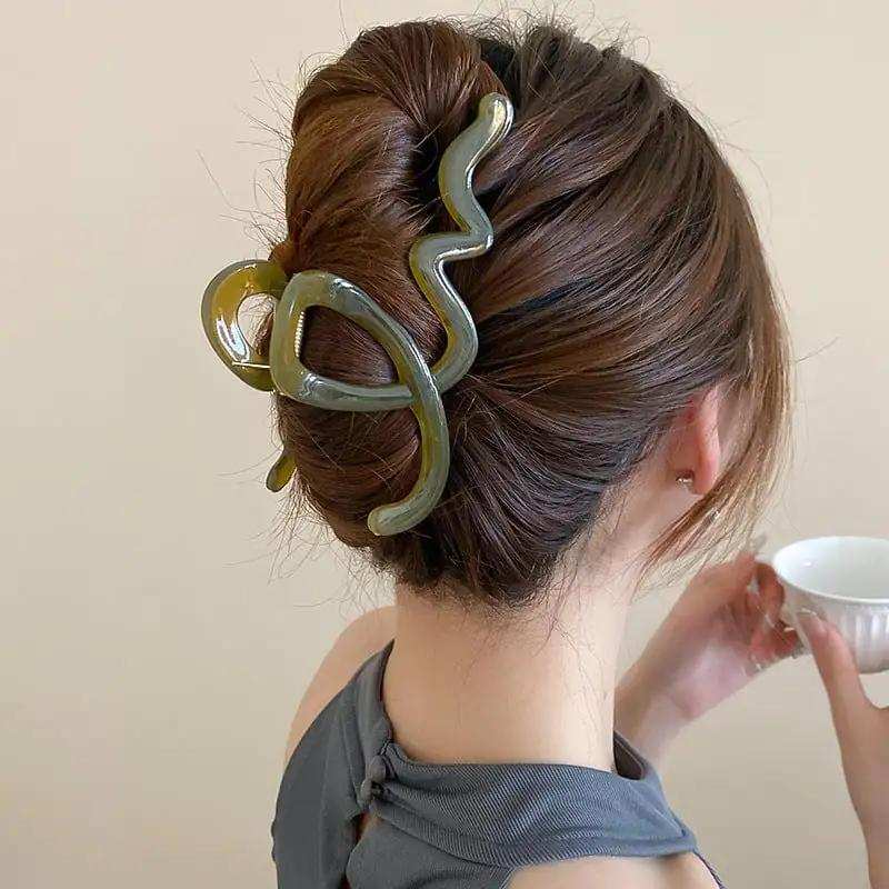 Acrylic Hair Claw Clip - Trendsi - Flyclothing LLC