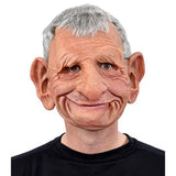 Halloween Granny Mask Latex Headgear Wig Mask