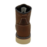 Adtec Legacy Pro: Women's 6" Moc Toe Work Boot: Whiskey Brown - [COMPOSITE TOE, EH, SRO] - AdTec - Flyclothing LLC